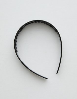 Женские аксессуары для волос Aerie Torte Wide Headband, цвет: Насыщенный чёрный