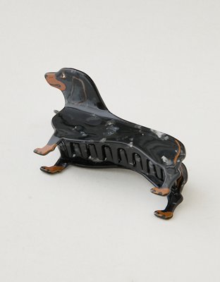 Женские аксессуары для волос Aerie Dachsund Clip, цвет: Разноцветный — фото 1