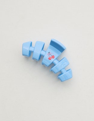 Женские аксессуары для волос Teleties Medium Claw Clip, цвет: Синий