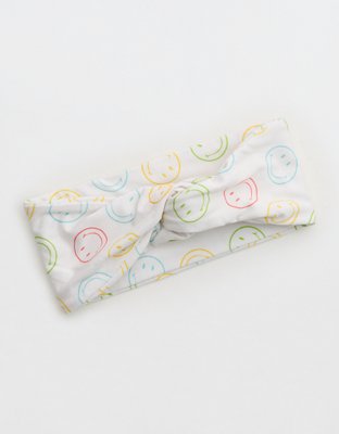 Aerie Smiley® Pride Knotted Headband