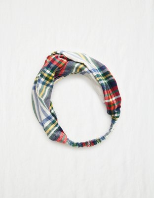 Женские аксессуары для волос Aerie Flannel Twist Headband — фото 2