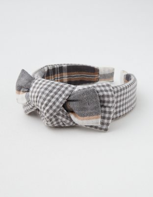 Женские аксессуары для волос Aerie Print Mix Bow Headband — фото 2