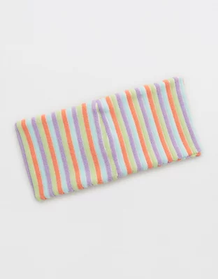 Aerie Terry Swim Top Knot Headband