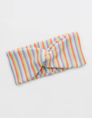 Aerie Terry Swim Top Knot Headband