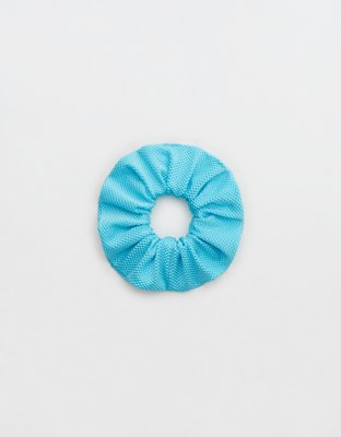 Aerie Shine Pique Swim Scrunchie