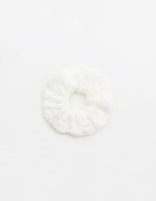 Aerie Lace Crochet Scrunchie