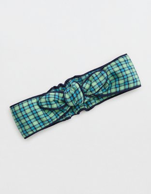 Aerie Flannel Bow Headband