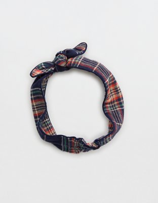 Aerie Flannel Bow Headband