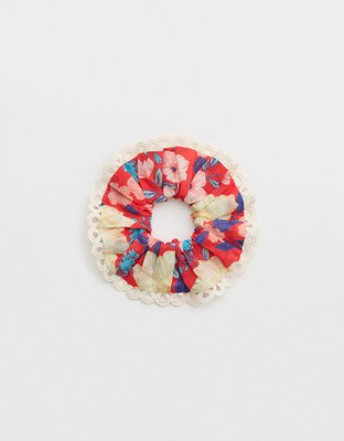 Aerie Eyelet Scrunchie
