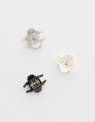 Mini Ghost Hair Clip 3-Pack