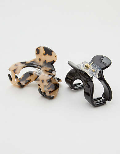 Aerie Cut Out Claw Clip 2-Pack