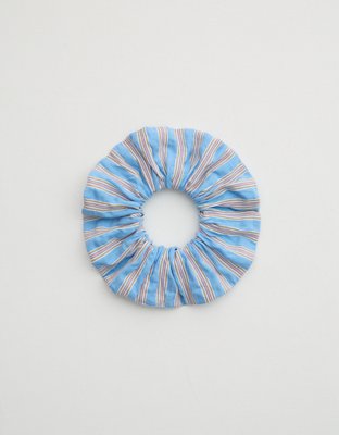 Aerie Seersucker Scrunchie