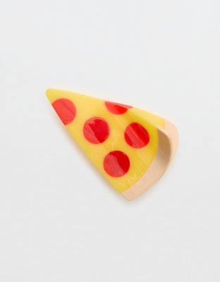 Jenny Lemons Pizza Hair Claw Clip