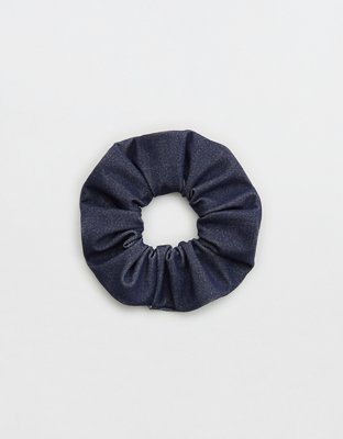 Женские аксессуары для волос Aerie AE x Aerie Match Made In Denim Swim Scrunchie — фото 2