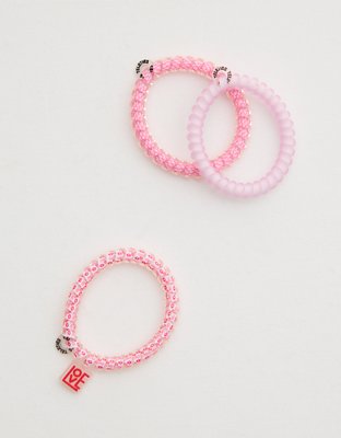 Женские аксессуары для волос Aerie Teleties Valentine's Day Hair Ties 3-Pack — фото 2