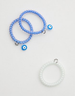 Женские аксессуары для волос Aerie Teleties Evil Eyes Hair Ties 3-Pack — фото 2