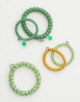 Женские аксессуары для волос Aerie St. Patty's Day Teleties Hair Ties Pack — фото 2