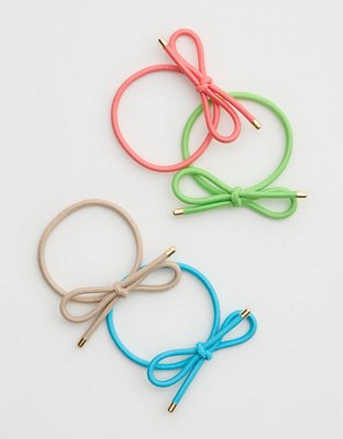 Aerie Hair Bow Ties 4-Pack