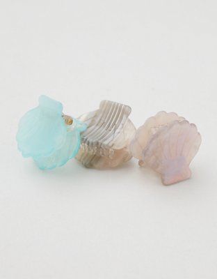 Aerie Mini Shell Claw Clip 3-Pack — фото 2