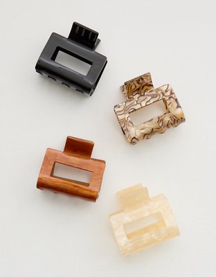 Aerie Square Claw Clip 4-Pack — фото 2