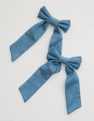 Женские джинсы Aerie Denim Hair Bow 2-Pack — фото 2