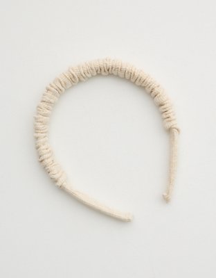 Aerie Scrunched Shimmer Headband