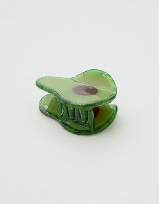 Aerie Jenny Lemons Mini Avocado Claw Clip — фото 2