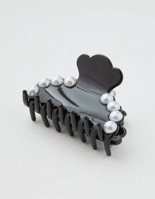 Aerie Pearl Embellished Claw Clip — фото 2