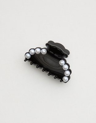 Aerie Pearl Embellished Claw Clip
