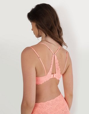 Show Off Rosey Lace Demi Push Up Bra