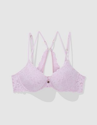 Show Off Rosey Lace Demi Push Up Bra