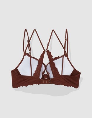 Show Off Rosey Lace Demi Push Up Bra