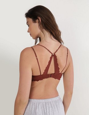 Show Off Rosey Lace Demi Push Up Bra