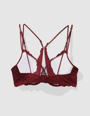 Show Off Rosey Lace Demi Push Up Bra