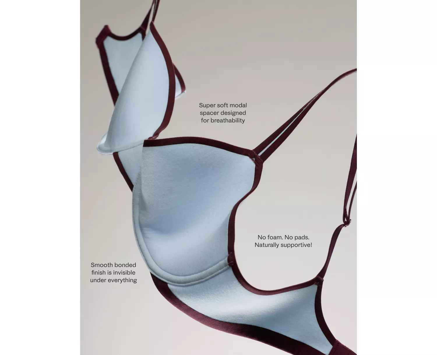 Float Full Coverage Unlined Bra - thumbnail 7