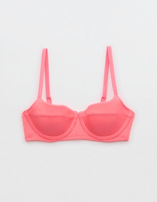 Верх бикини Crinkle Lightly Lined, на косточках — Aerie — фото 3