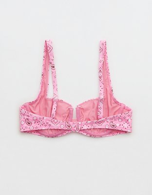 Верх бикини Wide, мягкая чашка, на косточках — Aerie — фото 4
