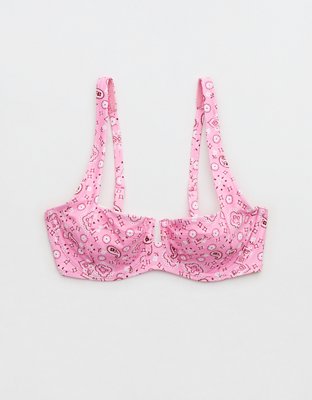 Aerie Wide Strap Unlined Underwire Bikini Top