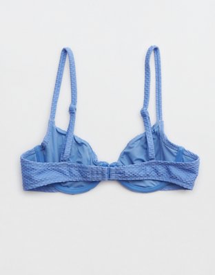 Aerie Jacquard Unlined Underwire Bikini Top
