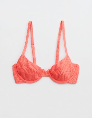 Aerie Jacquard Unlined Underwire Bikini Top