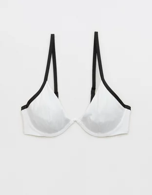 Aerie Wide Rib Unlined Underwire Plunge Bikini Top