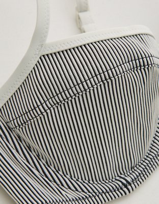 Aerie Ribbed Unlined Underwire Bikini Top