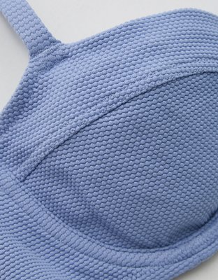 Aerie Pique Unlined Underwire Bikini Top