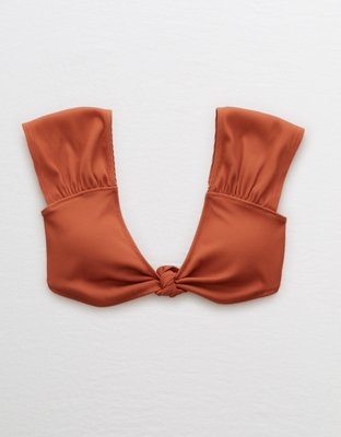 Верх бикини Knot, в рубчик — Aerie — фото 3