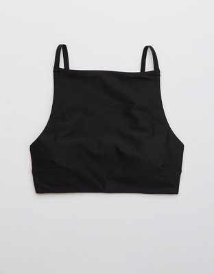 Aerie High Neck Crop Bikini Top