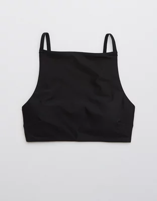 Aerie High Neck Crop Bikini Top