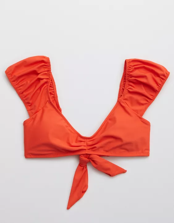 Aerie Puff Sleeve Bikini Top