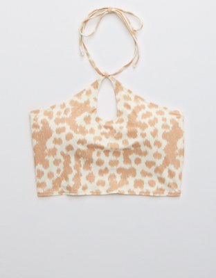 Aerie Longline Halter Bikini Top