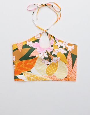 Aerie Longline Halter Bikini Top