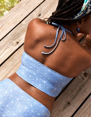 Aerie Longline Halter Bikini Top